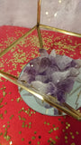 grade AA purple amethyst points from Brazil have a deep purple hue