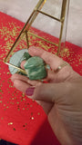 Hand-polished Ruby on Fuchsite stones from India. 1-2 inch wide each.