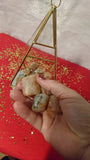 Hand-crafted sunstone pieces from India.