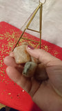 Hand-crafted sunstone pieces from India.