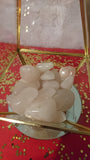 Polished rose quartz from Utah, 1-2 inches