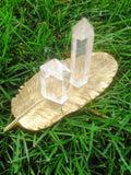 Clear quartz points from China