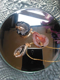Geode & Quartz Point Pendants