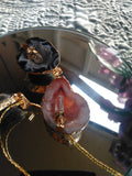 Geode & Quartz Point Pendants