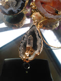 Geode & Quartz Point Pendants