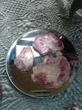Lepidolite Slices