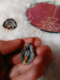 Geode & Quartz Point Pendants