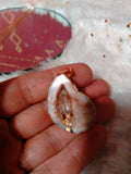 Geode & Quartz Point Pendants