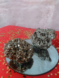 Cocada Golden Pyrite Clusters
